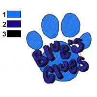 Blues Clues Embroidery Design 1